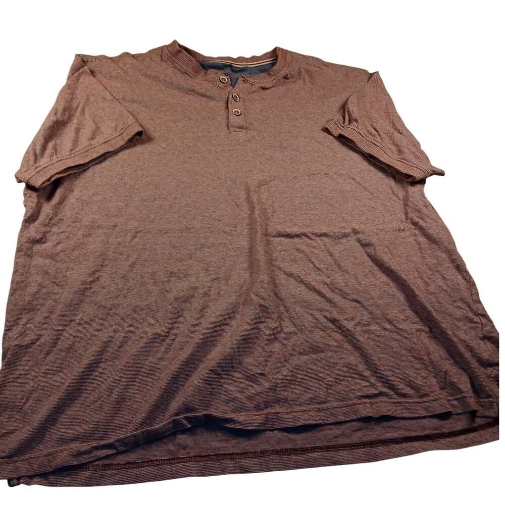 Weatherproof Vintage Mens Striped Polo - Lavender & White Stripe - Size XL